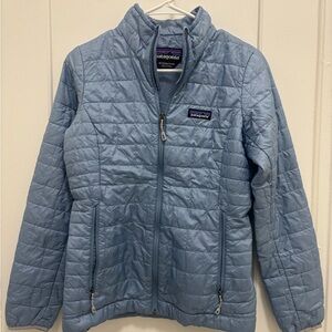Patagonia Light Blue Nano puff Jacket XS